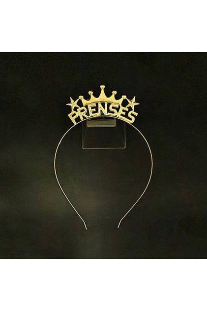 Princeza Metalna Kruna - Zlatna Boja