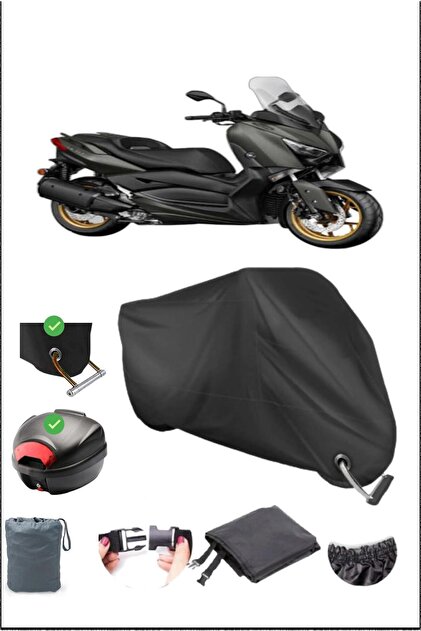 Breen SİYAH YAMAHA X-MAX 250 TECH MAX ARKA ÇANTA KİLİT UYUMLU SU