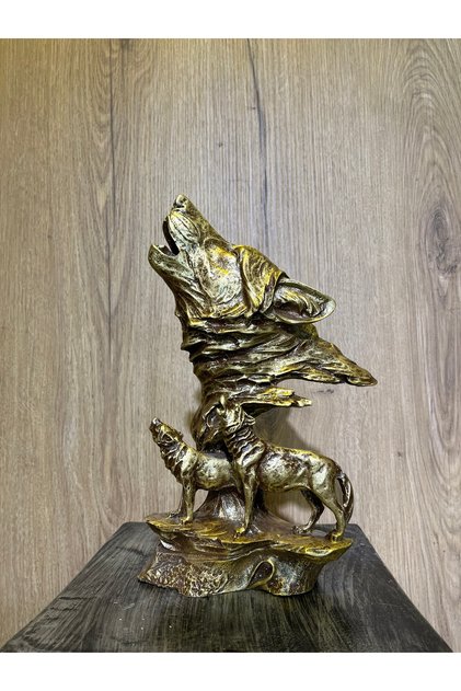 3’lü Kurt Heykel Biblo 30 cm
