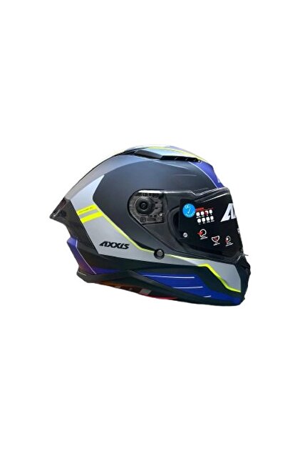 Axxis Panther Sv Prestıge C7 Matt Blue Kapalı Kask - Fiyatı, Yorumları