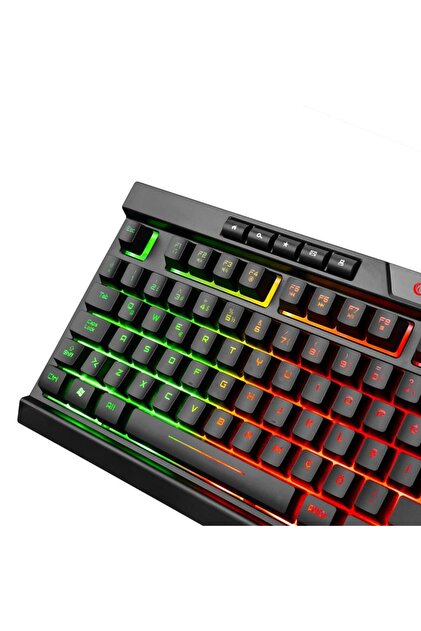 Rampage Bygame-k2 Rainbow Aydınlatmalı Multimedia Gaming Oyuncu