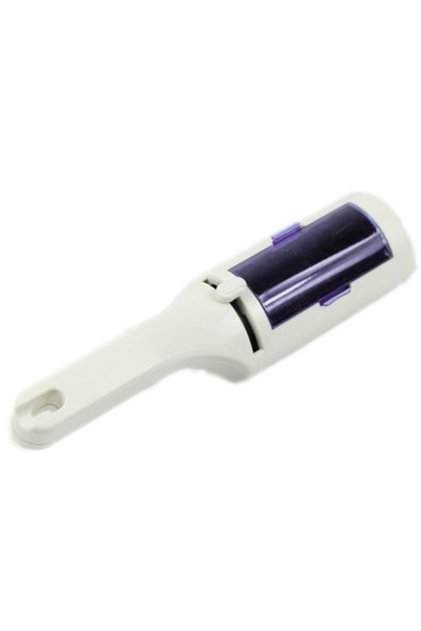 white Electrostatic Static Clothing Dust Pet Hair Cleaner Remover Brush Dog Cat Hair From Furniture