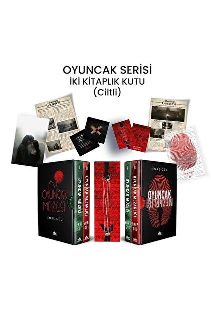 Ephesus Yayınları 2 KİTAP SET CİLTLİ EMRE GÜL-OYUNCAK MÜZESİ