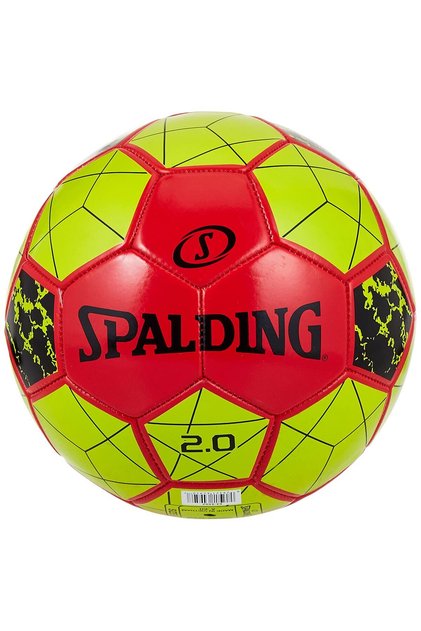 2.0 Red/yellow Soccer Ball, Size 5, Durable, High-performance, Indoor/outdoor Game Ball