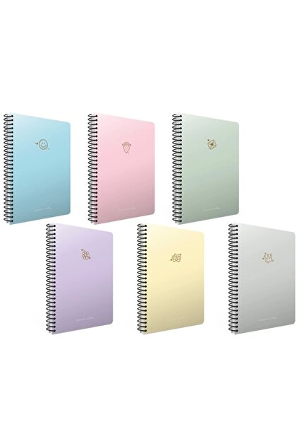 Gıpta MICRO NOTES SPİRALLİ SERT KAPAK 17x24 100YP. ÇİZGİLİ DEFTER