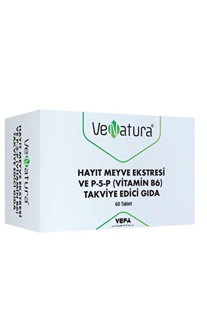 Hayıt Meyvesi Ekstresi ve P-5-P (Vitamin B6) 60 Tablet