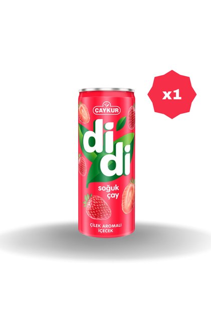 DİDİ ÇİLEKLİ SOĞUK ÇAY 250 ML - (1 ADET)