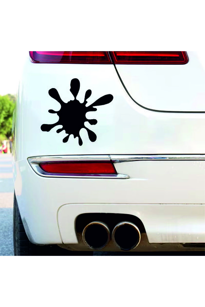 Mud Trail Auto Sticker(21X20 cm)