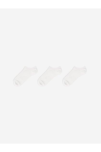 Women's Plain Booties Socks 3 Pack