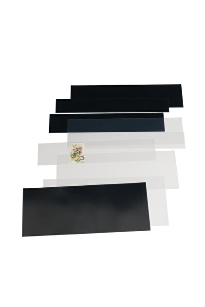 30 mm Black Washer Protective Strip - Hawid 217X30 mm
