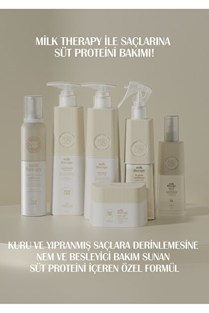 Nishlady Milk Therapy 503ml Şampuan -Kuru ve Yıpranmış Saçlara