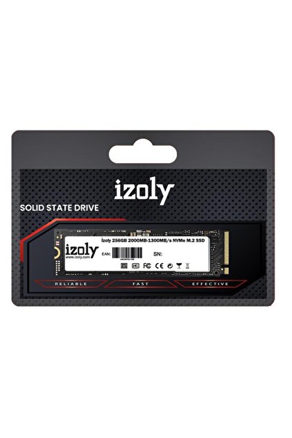 IZOLY 256gb 2000mb-1300mb/s Nvme M.2 Pcı-express 3.0 Gaming Ssd