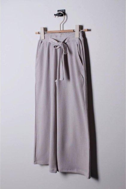 Trousers - Gray - Regular