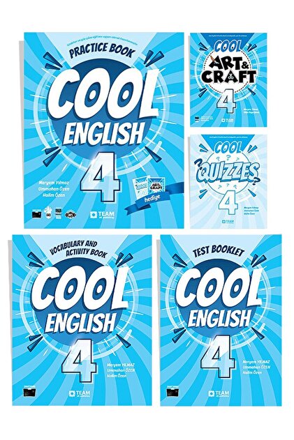Cool English 4. Sınıf 3lü Set *practice Book, Vocabulary And Activity Book, Test Booklet