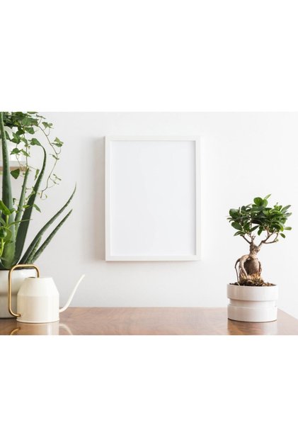 21x30 Fotoğraf Çerçevesi A4 Çerçeve Diploma Çerçevesi BEYAZ