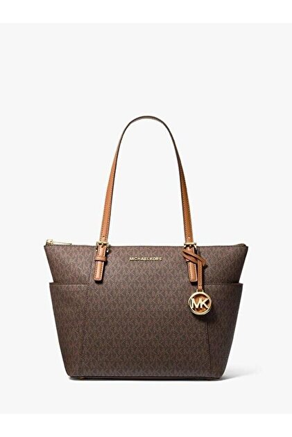 Michael Kors Jet Set Logo Top-zip Tote Bag 30s0gttt1b - Fiyatı
