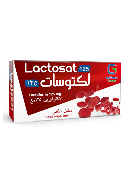 لكتوسات 125 ملجم 30 كبسولة