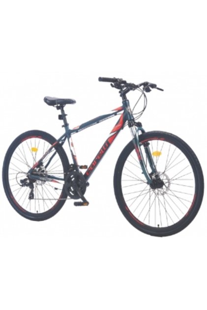 Trivor 700C 2.1 28 Jant K:20 Hd Koyu Gri Kırmızı Şehir Bisikleti