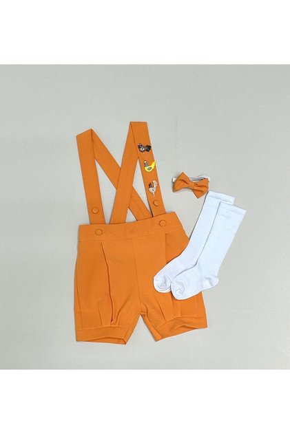 Kümes Concept Orange Shorts Slopet Bow Tie Socks