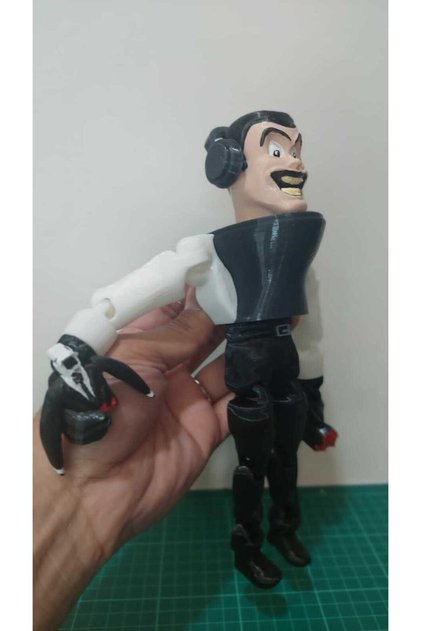Skibidi Toilet Skibidi Man Oyuncak Figürü Şibili Tuvalet Skibidi Adam Figürü 17 Cm