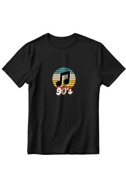 90S Model Printed - Unisex Oversize Cotton T-Shirt