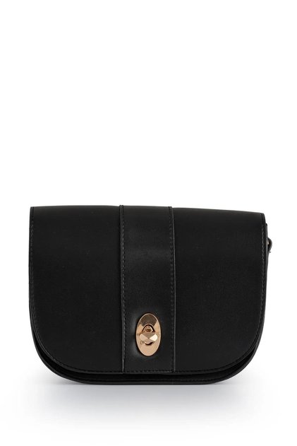 Della Cross Chain Strap Lock Cover Model Arm and Shoulder Bag GY012