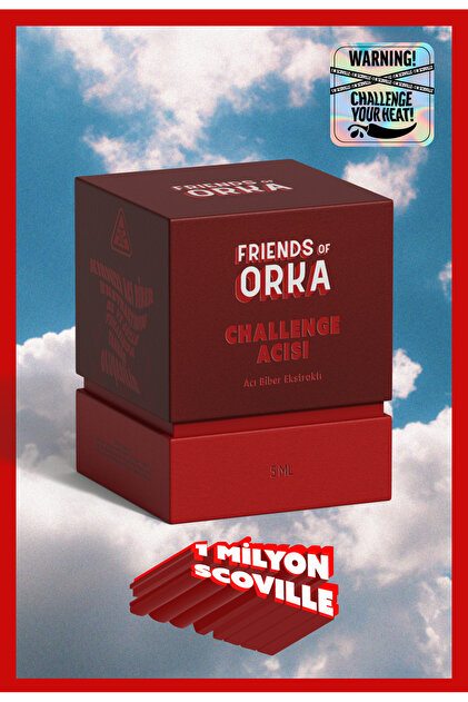 FRIENDS OF ORKA 1m Scoville Challenge Acı Biber Sosu – 5ml