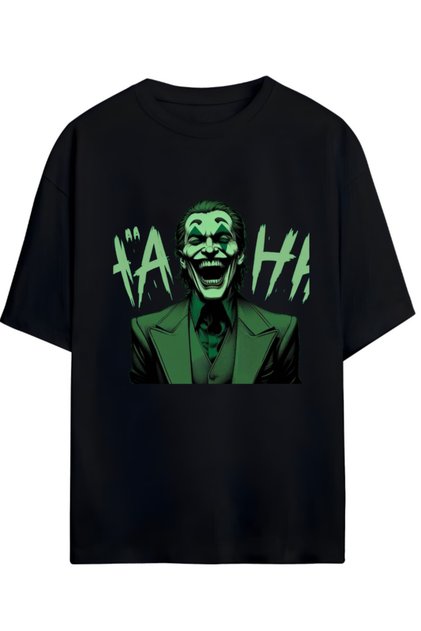 Joker Designed Unisex Oversize Cotton T-Shirt