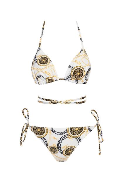 Brezilya Üçgen İpli Bikini Takım 2