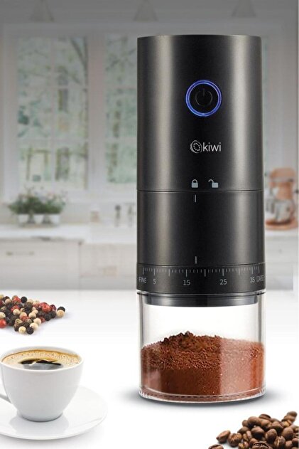 Kiwi Kspg-4817 Şarjlı Kahve Ve Baharat Öğütücü Siyah - Fiyatı