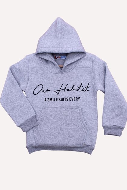 3 Thread Unisex Hooded Kangaroo Pocket Sweatshirt