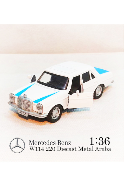 Benz W114 | Çek Bırak E220 Metal Araba | Diecast 1:36 Model Oyuncak
