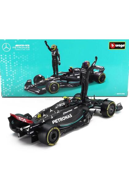 Burago Formula 1 Mercedes F1 W14 Lewis Hamilton 1/24 Diecast Model