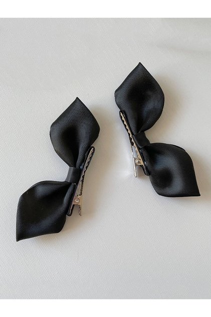 Women's Black Ribbon Buckle