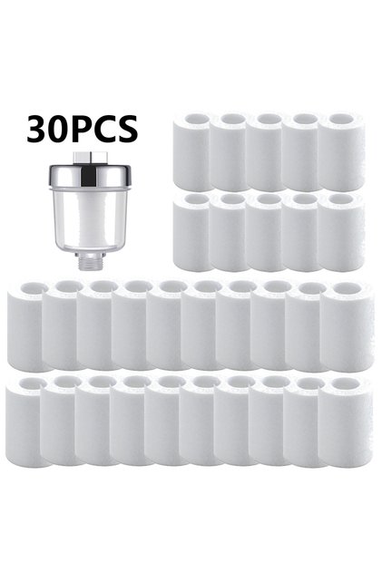 1 Filter 30 Cotton Water Outlet Purifier Kits Universal Faucet Filter Kitchen Bathroom Shower Househ