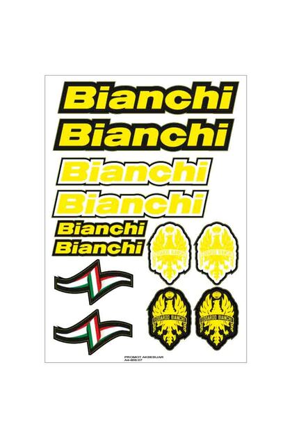 BİSİKLET AKSESUAR BİANCHİ BİSİKLET KADRO STİCKER SETİ 003