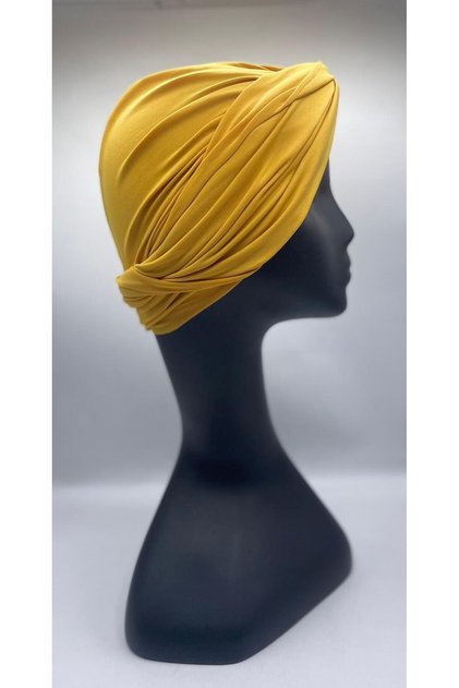 Pearl Wrapped Bone - Mustard