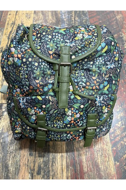 Majorca Ethnic Authentic Patterned Covered Daily Travel Backpack