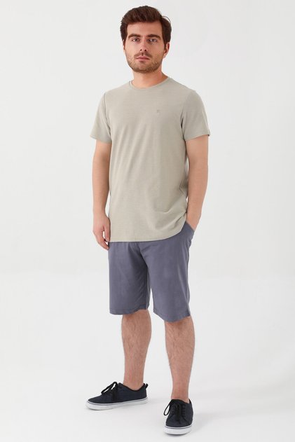 Men's Khaki Bermuda Suit