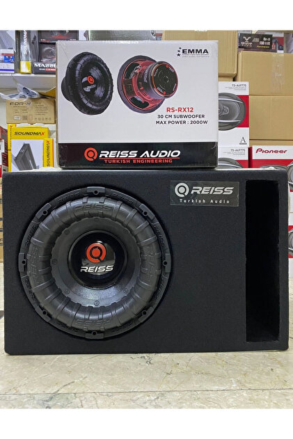 REİSEN REİSEN Rs-rx12 30cm Özel Spl Kabinli Bass 2000wat 600rms