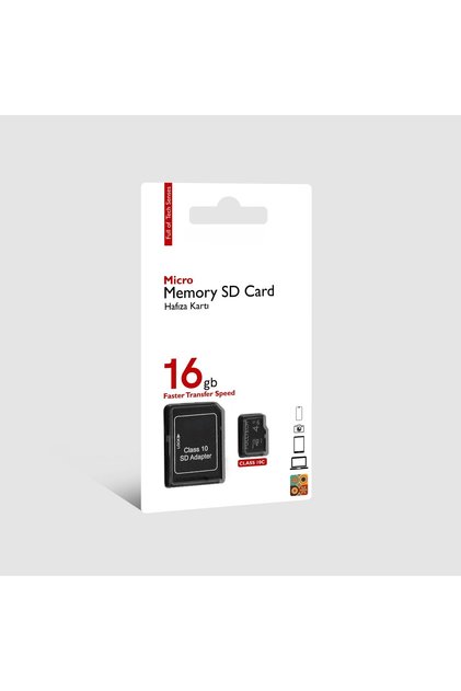 SD Card Veri Depolama SD Kart Kamera/ PC / TV / Telefon Uyumlu Hafıza Kartı SD Adaptör Dahil