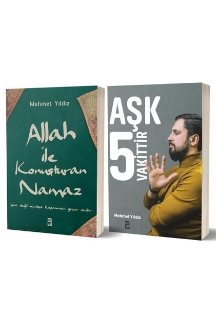 Allah Ile Konuşturan Namaz - Aşk 5 Vakittir 2 Kitap Set