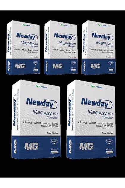 newday Magnezyum Complex 60 Kapsül x5 - Fiyatı, Yorumları