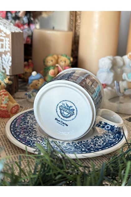 Villeroy & Boch Villeroy Boch Blue Castle Serisi Antika Porselen