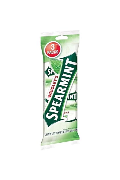 Wrigleys Wrıgley's Spearmınt 3 Paket 45 Stıck - Fiyatı, Yorumları