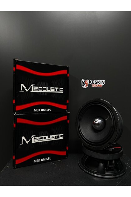 KESKİN SOUND MACOUSTİC MSK 8M SPL 20 CM 400RMS MİDRANGE - Fiyatı