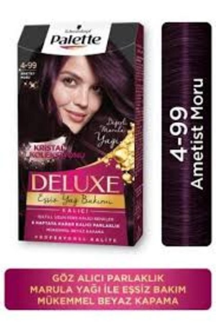 Deluxe Saç Boyası 4-99 Patlıcan Moru
