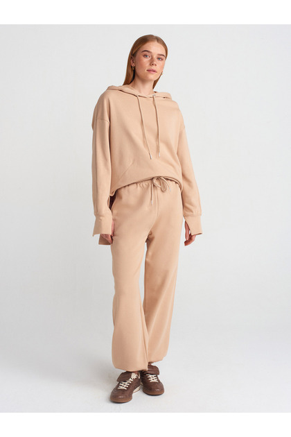 70458 Basic Jogger Pantolon-Camel