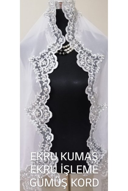 Mevlit Pearl Cover - Circumcision Mother and Evening Dress Shawl