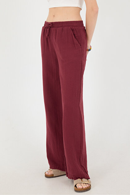 Addax Beli Lastikli Wide Leg Pantolon PN13473-J8 - Fiyatı, Yorumları